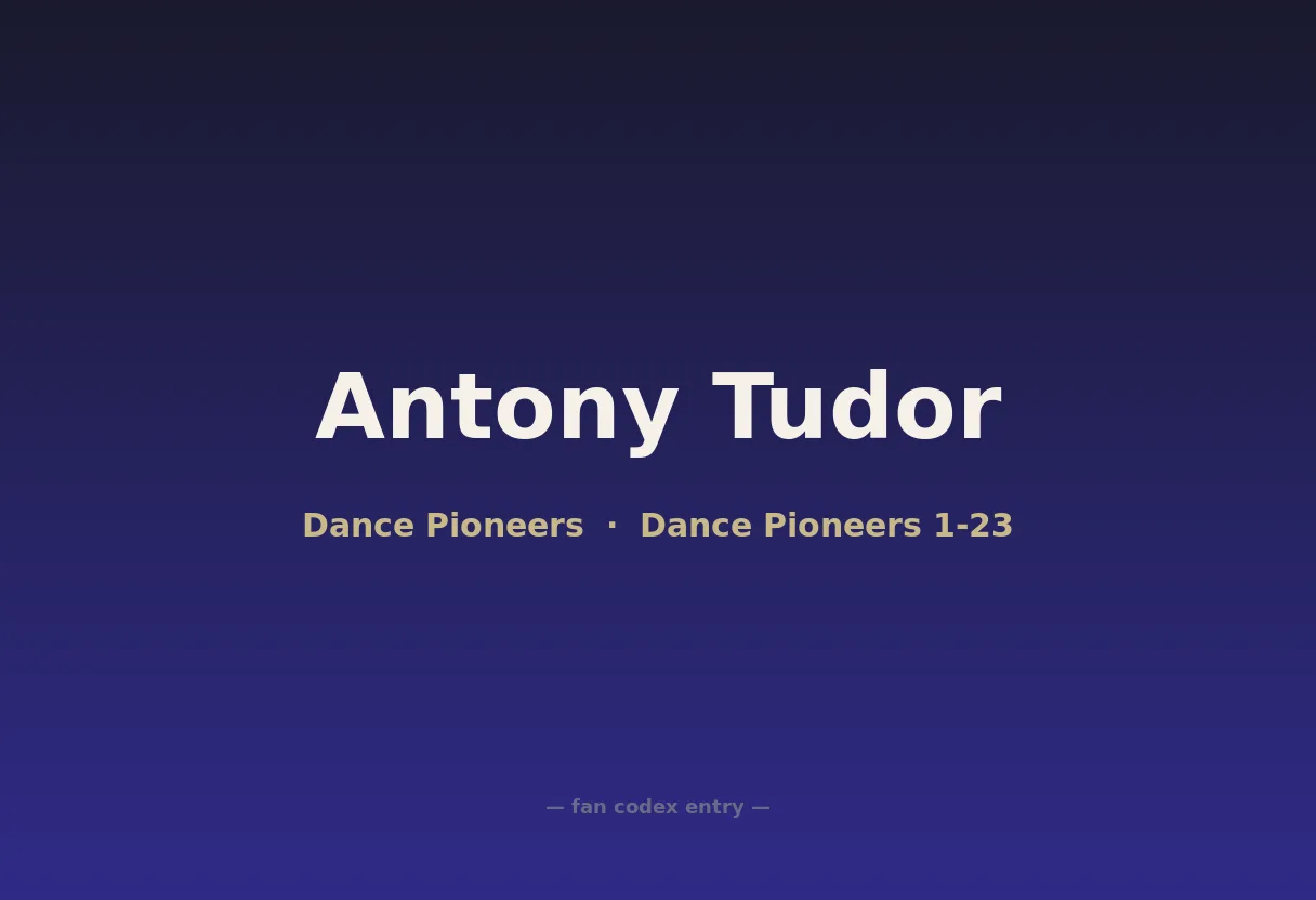 Antony Tudor