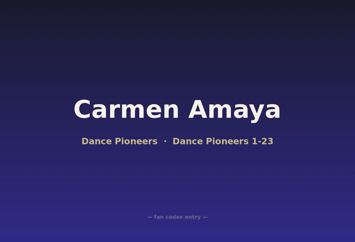 Carmen Amaya