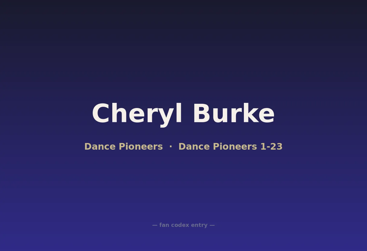 Cheryl Burke