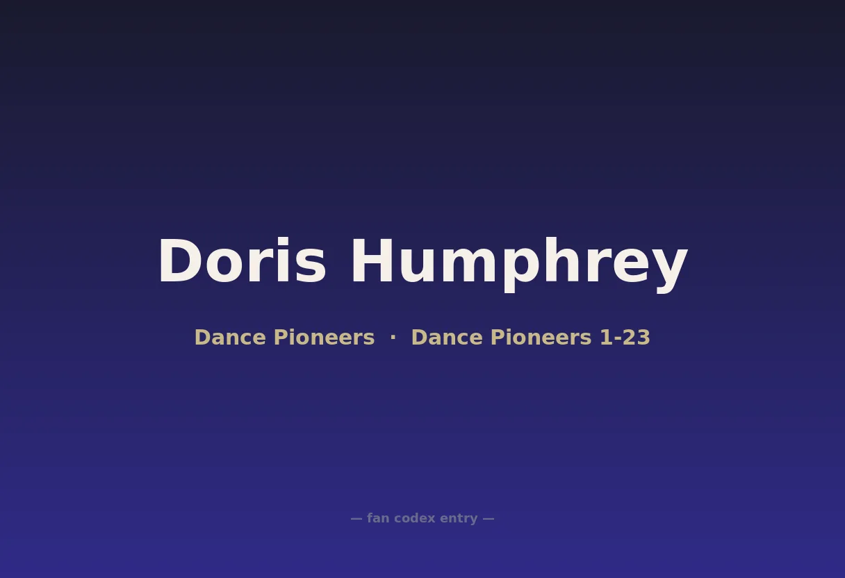 Doris Humphrey