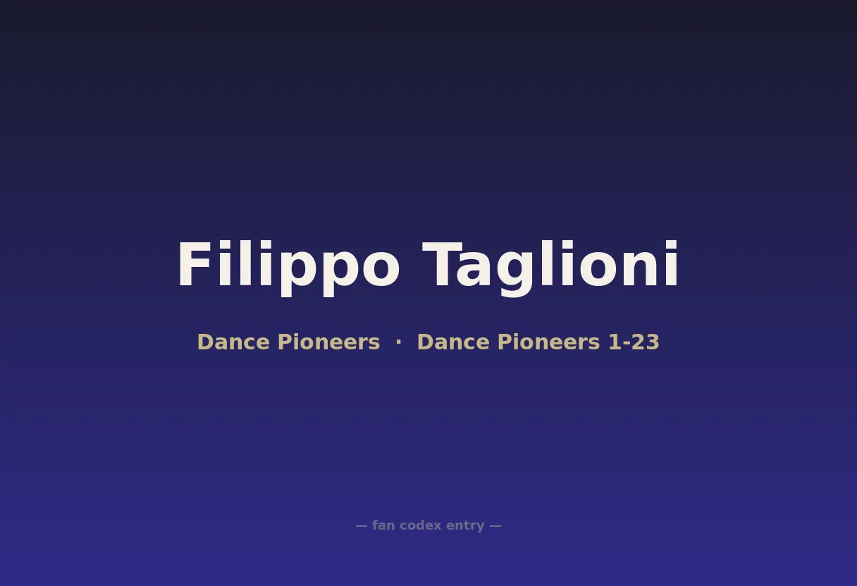 Filippo Taglioni